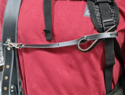 Sikkehetsreim til geværreim - svart