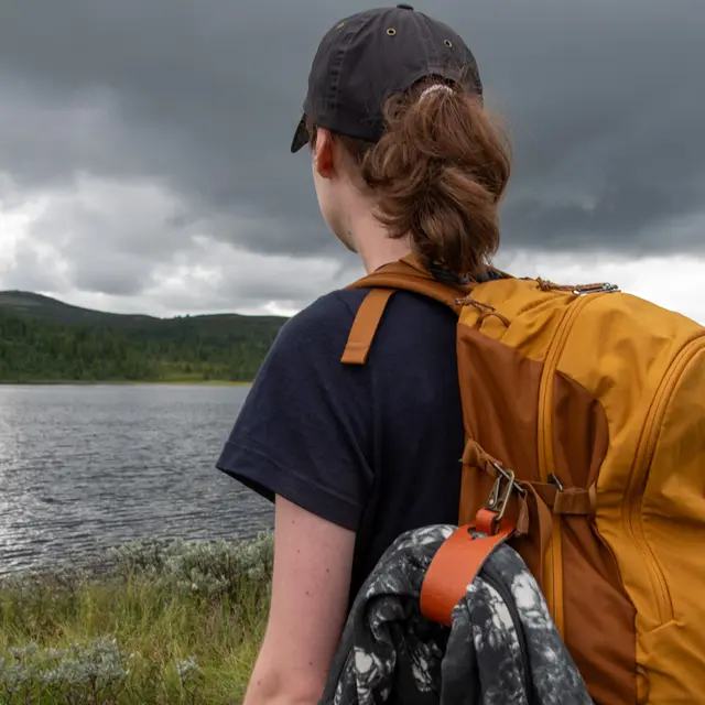 Oxxeløkka 30 cm - Brun Karabinkrok flat - Svart matt 