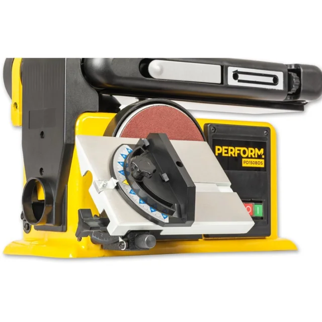 PD150BDS bånd- og skivesliper 230 V Perform – 100 mm bånd og 150 mm skive 