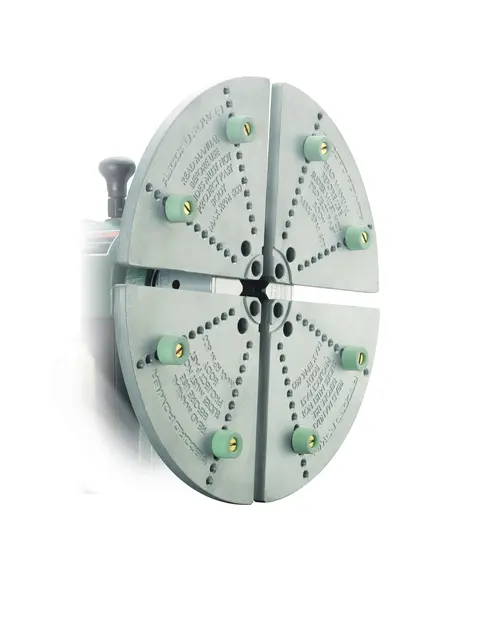 Mega knappebakker med buffer-set Record Power 