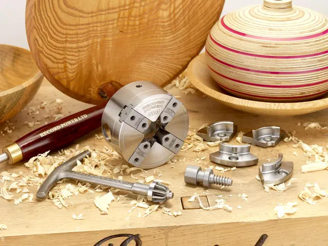 SC3 chuck-pakke med 87 mm planskive M33 × 3,5 Record Power 