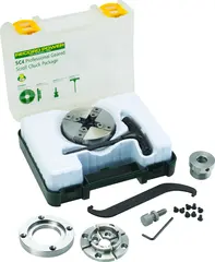 SC4 chuck-pakke med 87 mm planskive M33 × 3,5 Record Power