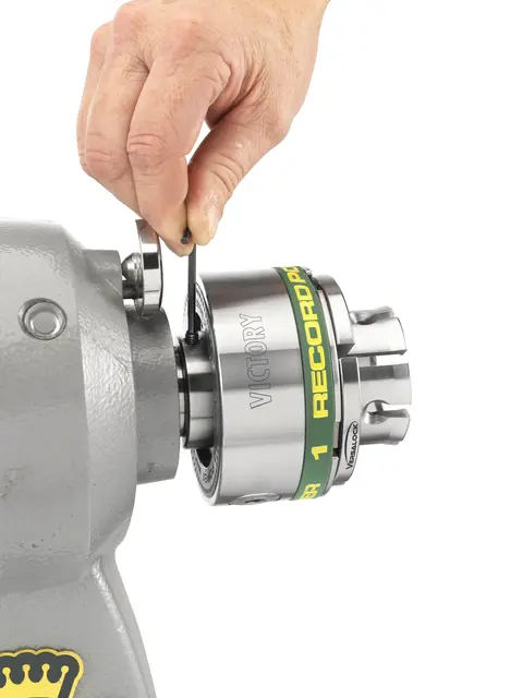 Victory chuck-pakke 1 1/4" × 8 TPI For Gjengeadapter.  Record Power 