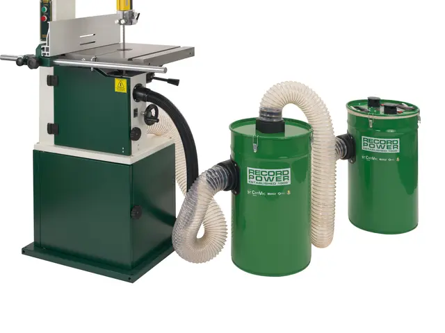 CamVac Syklonoppsamler 55L 2 stk. 100 mm koblinger, Record Power 