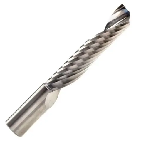 Spiralfres. 1-skj&#230;r opp-kutt 3,17-12mm Lik diameter tange og skj&#230;r, Velg riktig