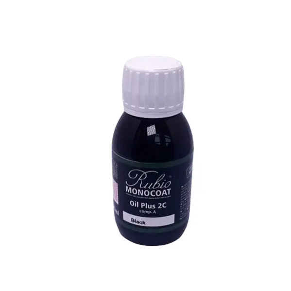 Rubio Monocoat - Black. 100ml Oil Plus 2C A 