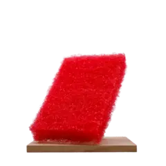 Pad Rød 115x250mm scrubby 