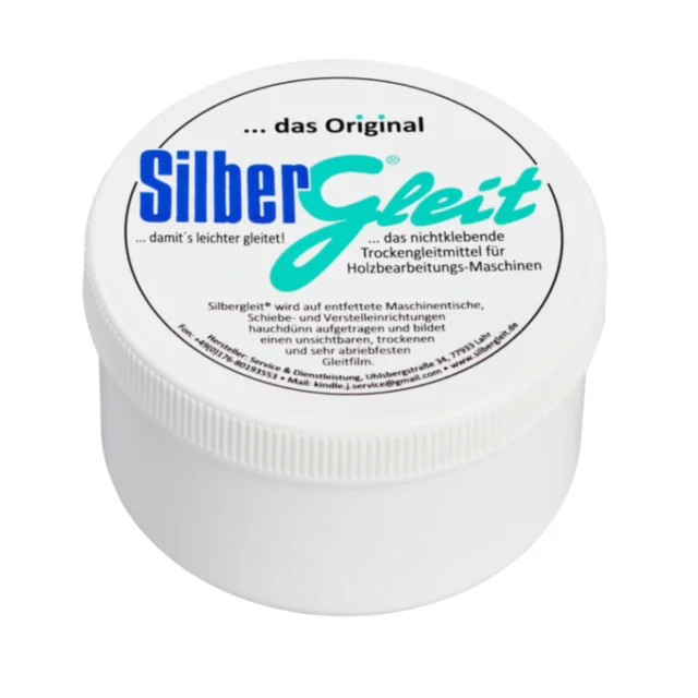 Silbergleit maskinvoks 250 ml plastboks Klassisk maskinvoks med aluminiumspartik 