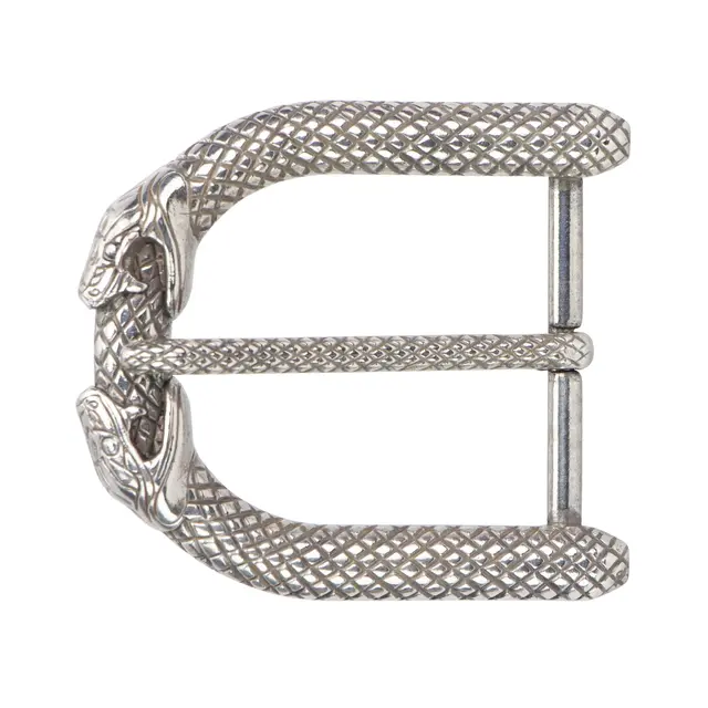 Spenne " Infinity snake " 38 mm Antikk metall 
