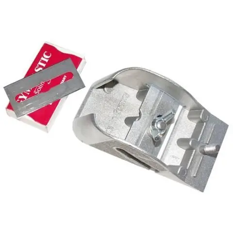 Lærhøvel med blader - Solingen 5-stk.blader