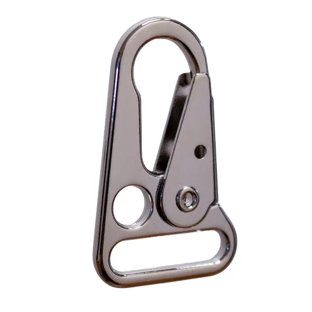 Karabinkrok flat 20 mm - Blank 