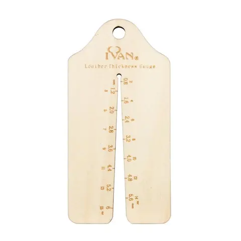 Tykkelsesmåler for lær