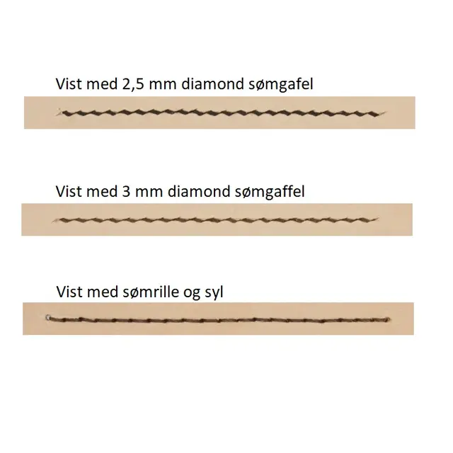 Fin polyestertråd 0,4 mm 23 m - Natur 