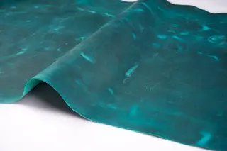 Crazy Horse "Wax"- Pull-up Avkapp! Vegetab. Garvet Turkis 30x30 cm