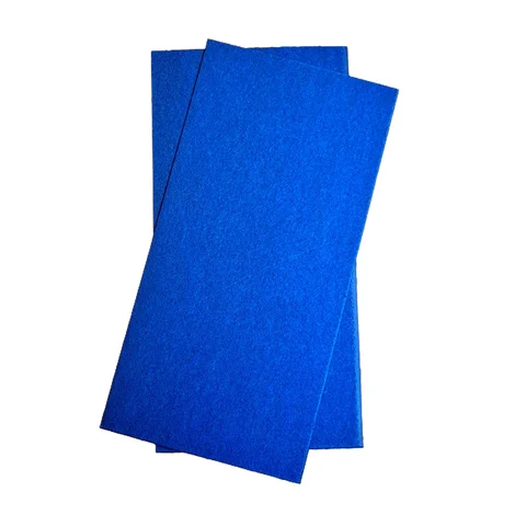 Vulkanfiber blå – 1 × 203 × 279 mm Mellomlegg til knivskaft
