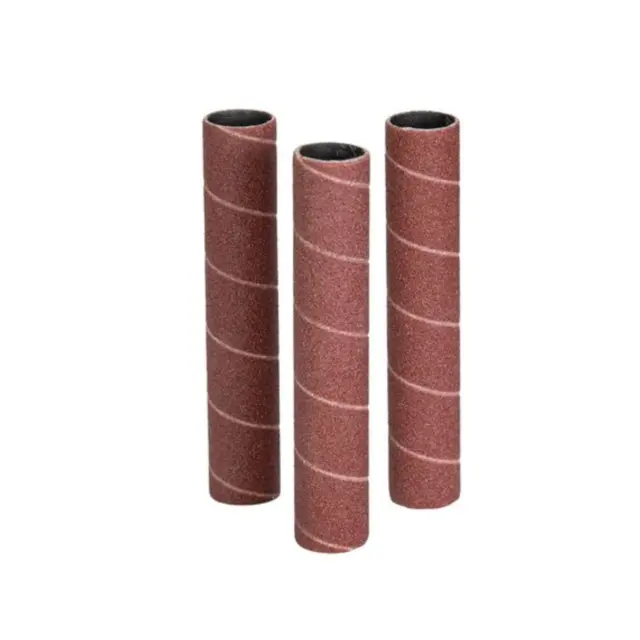 Sett med 3 slipehylser Ø19mm Korning 80 