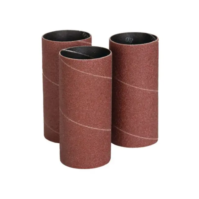 Sett med 3 slipehylser Ø51mm Korning 80 