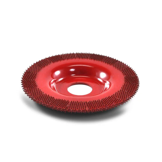 Slipedisk 4" Ø100mm Flat Carbide Coated - Rød/Medium 