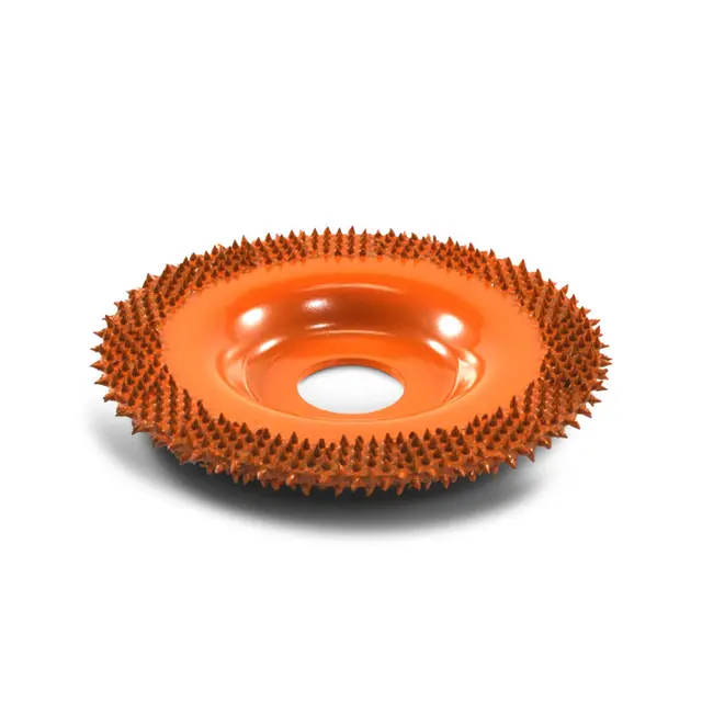 Slipedisk 4" Ø100mm Flat Carbide Coated - Oransje/X-Grov 