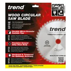 260mm | 72T | Treverk Kapp og gjær/Radial | Kapping | Eks. fin