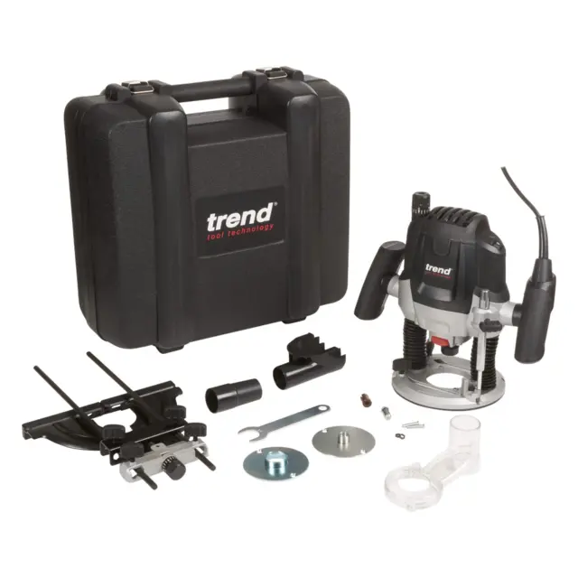 Trend T7EK Håndoverfres 2100W 12 mm spennhylse, variabel hastighet 