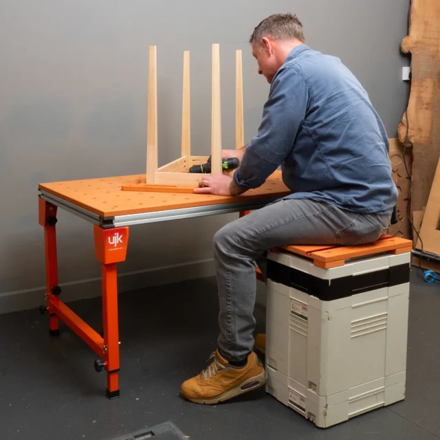 UJK ramme til multifunksjonsbord Høyde 650–950 mm – sammenleggbar 