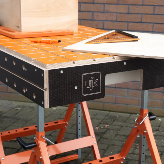 UJK teleskopisk arbeidsbukk Høyde 780–1190 mm – maks. 200 kg 