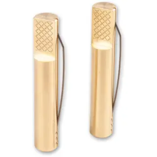 Benkehake, Ø19mm X 110mm 2 Stk, Messing