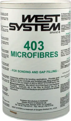 West system 403 Mikrofiber 160 gram 