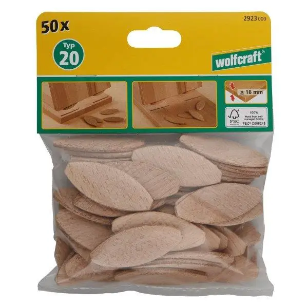 Lamellkjeks størrelse 20 - 50 stk 