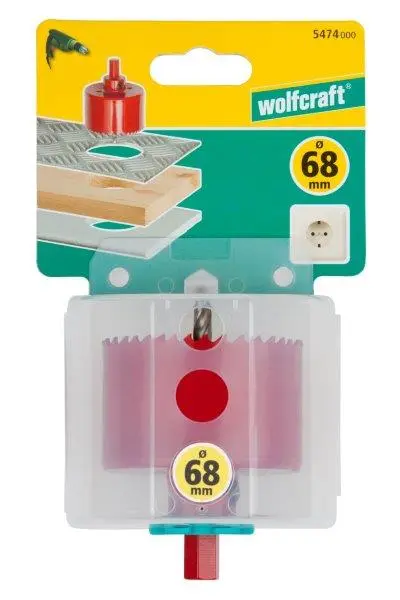 Hullsag BIM ø68 med sekskantskaft 