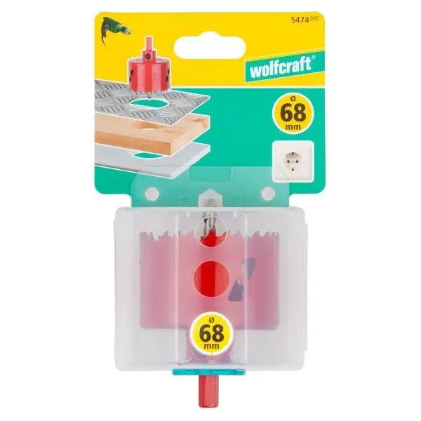 Hullsag BIM ø68 med sekskantskaft 