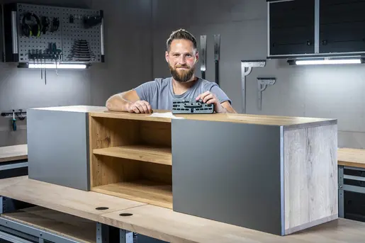 Møbelkamlåssett Komplett sett for skrueforbindelser 