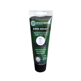 E800 Aqua+ tresparkel 400g Svart Gjennomfarget og vannavvisende