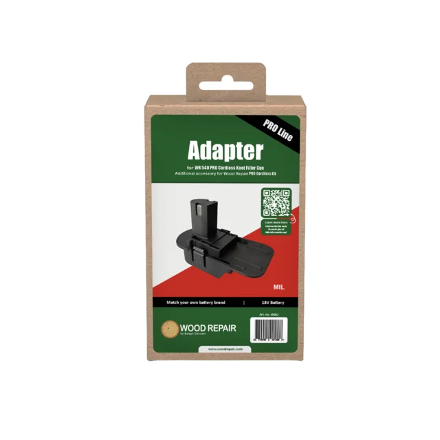 Wood Repair Adapter Milwaukee-Model For WR 540 PRO Cordless Knot Filler Gun 