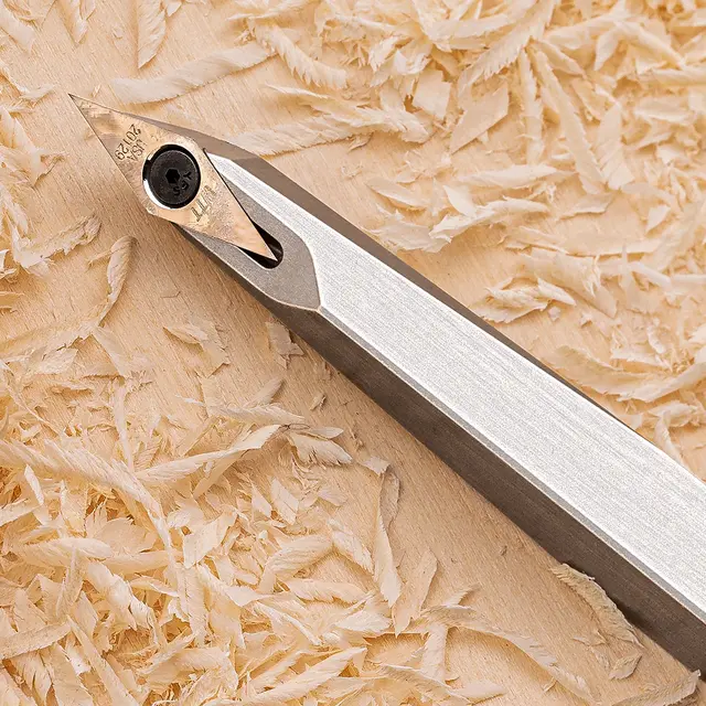 Woodpecker Ultra-shear Stor. Diamant Moderne dreiejern med hardmetallbits 
