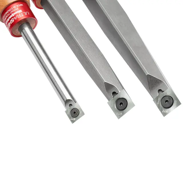 Woodpecker Ultra-shear Pen size.detail Moderne dreiejern med hardmetallbits 