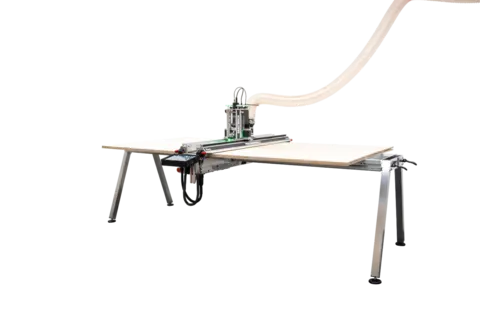 Yeti SmartBench CNC V1.3  PrecisionPro X 1250x2500 mm. Fullformat Plate.